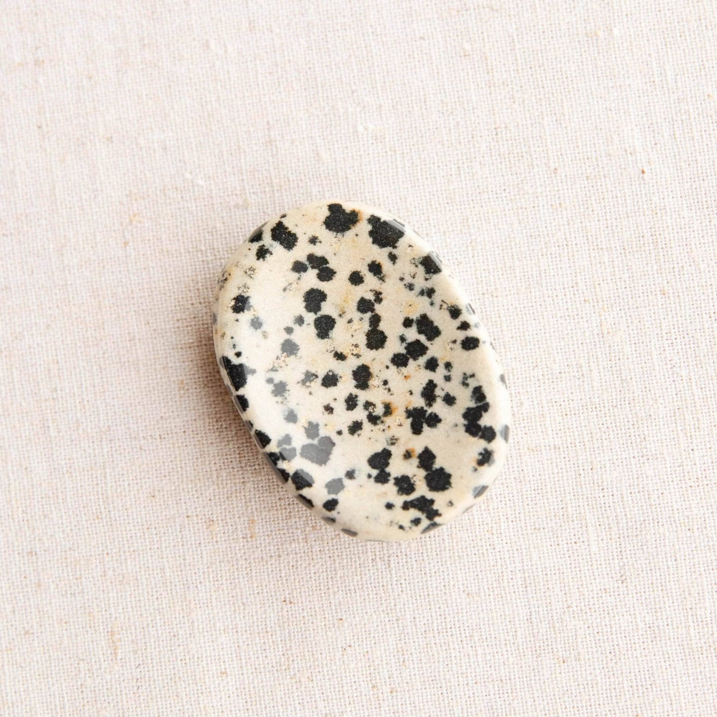 Dalmatian Jasper Worry Stone