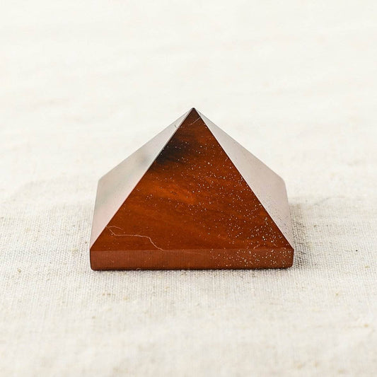 Red Jasper Pyramid